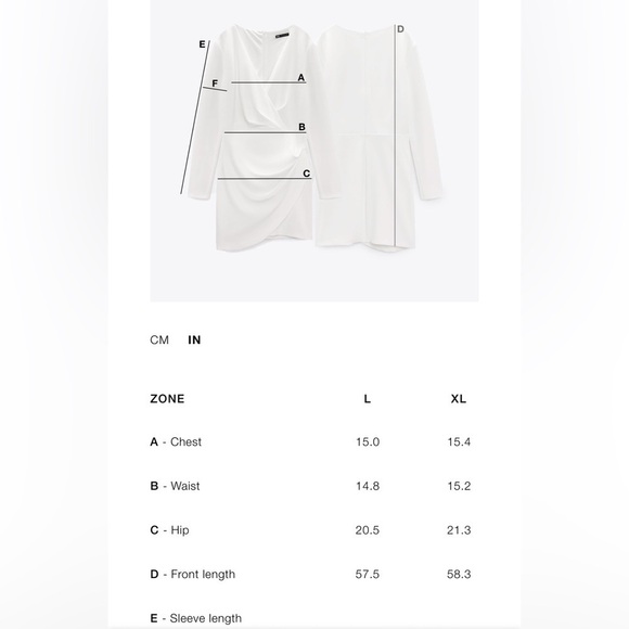 Zara satin strap dress - Picture 6 of 6